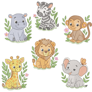  Amiguinhos do Safari (Pontos Leves)
