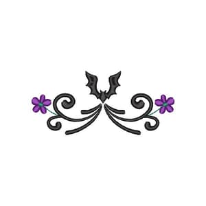 Morcego Floral