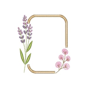 Moldura Floral