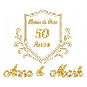 Brasão Bodas de Casamento
