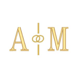 Iniciais com Alianças