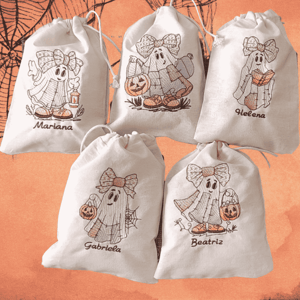  Halloween em Patchwork de Fantasminha Delicada (Pontos Leves)