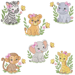  Amiguinhas do Safari (Pontos Leves)