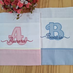  Alfabeto Monograma Fonte Aulyars (Aplique)