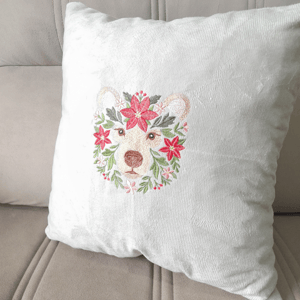 Urso Floral (Pontos Leves)