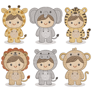  Menino Safari (Pontos Leves)