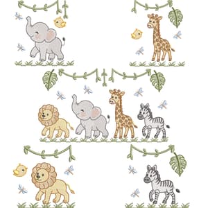  Animais do Safari (Pontos Leves)