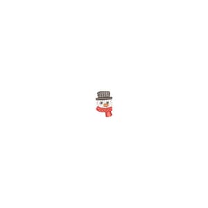 Mini Boneco de Neve