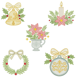  Enfeites de Natal (pontos Leves)