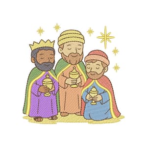 Reis Magos do Presépio (Pontos Leves)