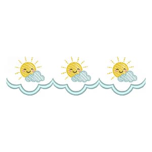 Barrinha de Nuvens e Sol (Pontos Leves)