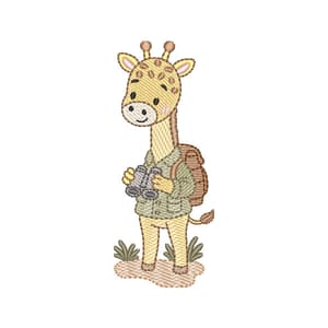 Girafa Pesquisadora (Pontos Leves)
