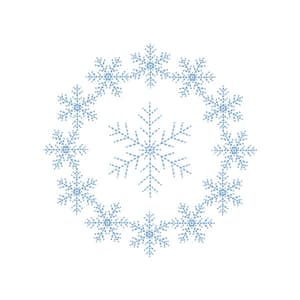 Guirlanda Flocos de Neve