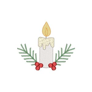 Vela Natalina (Pontos Leves)