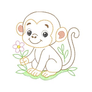 Safari Macaco (Contorno)