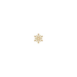 Floco de Neve Cristal de Amor
