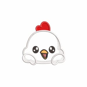 Pintinho Cute ( Aplique)