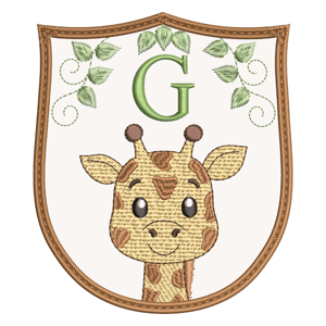 Moldura Safari (Pontos leves e Aplique)
