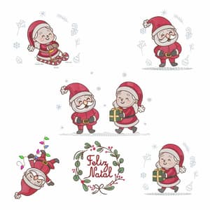  Familia de Natal (Pontos Leves)