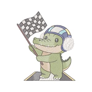 Crocodilo bandeirinha