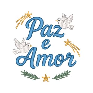 Mensagem de Natal Paz e Amor (Pontos Leves)