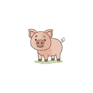 Porquinho da fazenda