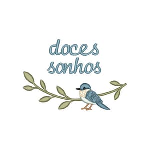 Ramo Passarinho com Frase