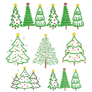  Árvores de Natal