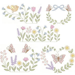  Floral Delicado (Pontos leves)