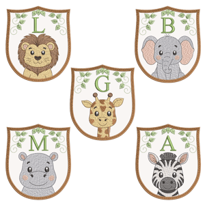  Moldura Safari (Pontos leves e Aplique)