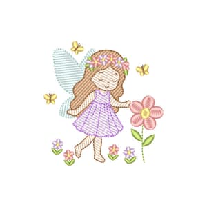 Menina Borboleta (Pontos Leves)