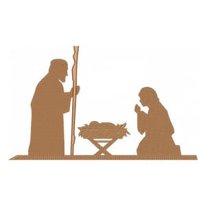 Jesus Maria e José Presépio Anunciação