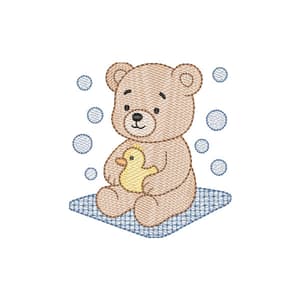 Ursinho Hora do banho (Pontos Leves)