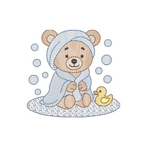 Ursinho Hora do banho (Pontos Leves)