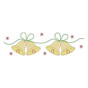 Sinos de Natal rustico
