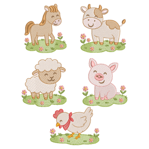  Alegria no Campo (Quick Stitch)