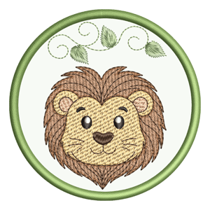 Moldura Safari (Pontos leves e Aplique)