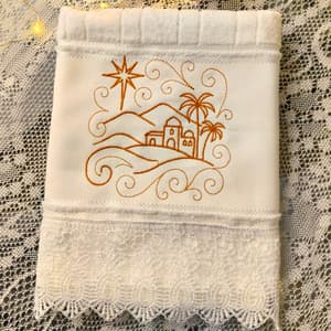 Estrela de Belém com Paisagem