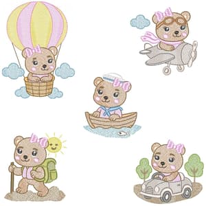  ursinhas aventureiras (Pontos leves)