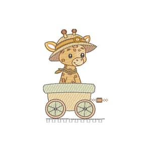 Trem Safari Girafa (Pontos Leves)