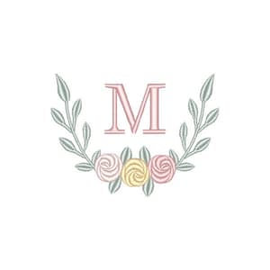 Moldura Rosinhas com Letra