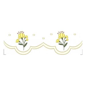 Barrinha com Flor Ranúnculo Amarelo