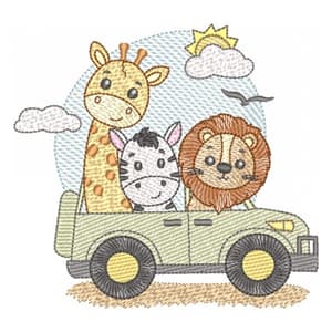 Carro Safari (Pontos Leves)