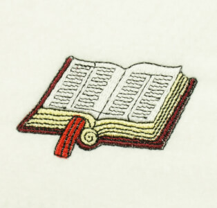 Bible Embroidery Design