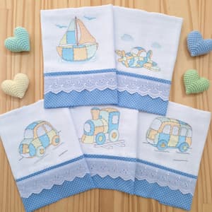  Transportes Patchwork (Pontos leves)