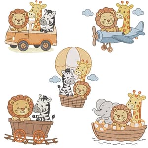  Aventuras dos Animais Safari (Pontos Leves)