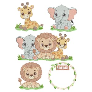  Animais de Safari (Pontos Leves)