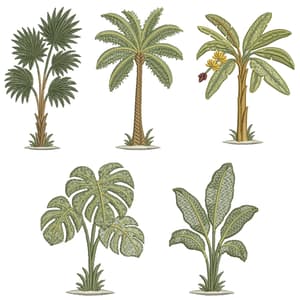  Plantas Tropicais (Pontos Leves)