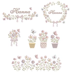  Florzinhas e Borboletas