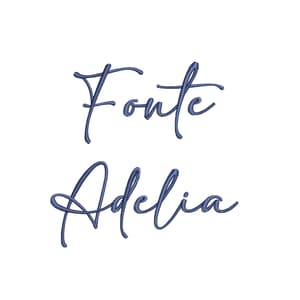  Alfabeto Fonte Adelia